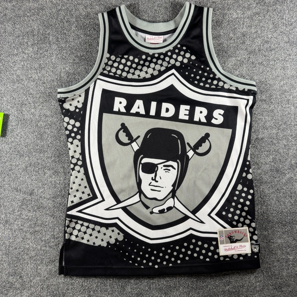 Las Vegas Raiders Jersey Mens M Multi Mitchell & Ness NFL Sublimated Halftone